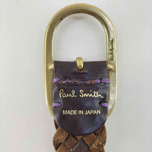 ポールスミス Paul Smith 編み込み レザーベルト メンズ