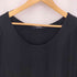 リミフゥ LIMI feu ボートネック ロングスリーブ コットン ロングTシャツ チュニック レディース JPN:S