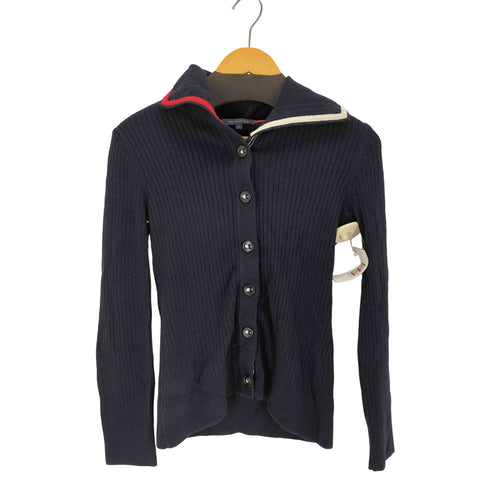 トミーヒルフィガー TOMMY HILFIGER リブニットカーディガン レディース JPN:M