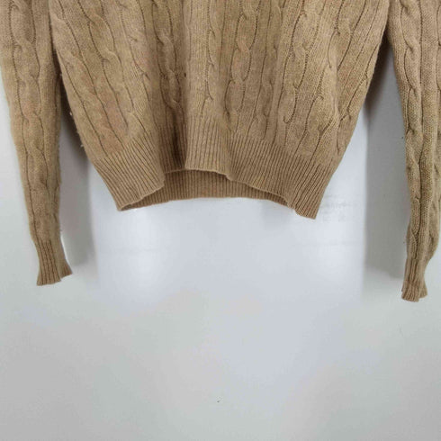 ポロラルフローレン POLO RALPH LAUREN スモールポニー刺繍 ケーブルニットセーター レディース JPN:M