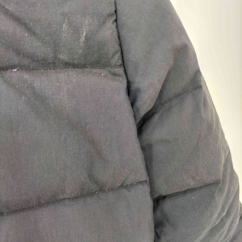 クレセントダウンワークス CRESCENT DOWN WORKS USA製 ナイロンキルティング フーデッド ダウンジャケット レディース XXXS