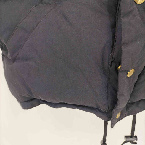 クレセントダウンワークス CRESCENT DOWN WORKS USA製 ナイロンキルティング フーデッド ダウンジャケット レディース XXXS