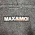 MAX&MOI カシミヤ100% ミンクファー付き フーデッドニットカーディガン レディース JPN:38
