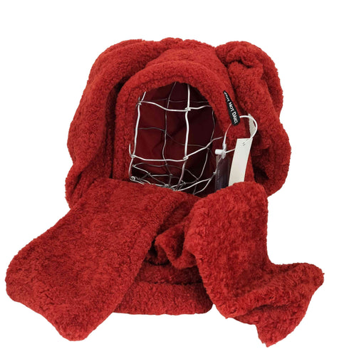 WHY NOT DANCE BUNNY EARS HAT SCARF レディース