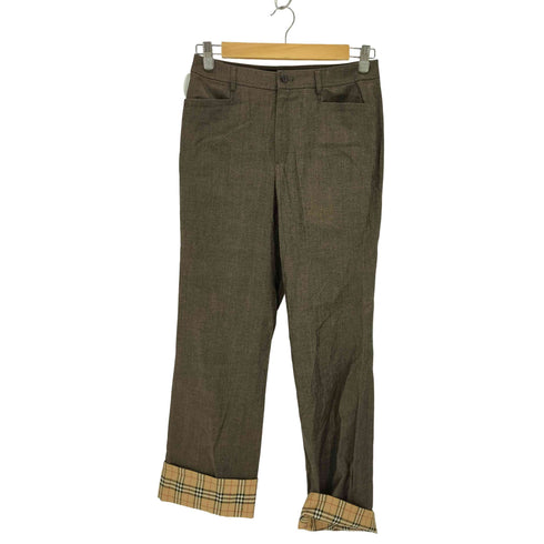 バーバリーゴルフ BURBERRY GOLF ノバチェック ウールスラックス レディース 11