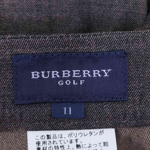 バーバリーゴルフ BURBERRY GOLF ノバチェック ウールスラックス レディース 11