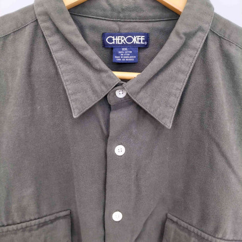 チェロキー Cherokee 90s コットン フランネルシャツ ビッグサイズ ボックスシルエット メンズ JPN:XXL