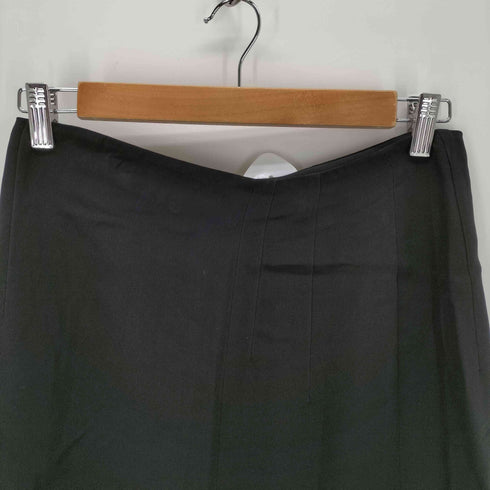 サルヴァトーレフェラガモ Salvatore Ferragamo シルク混スリットスカート レディース JPN:40