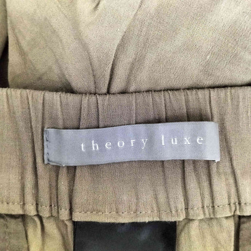 セオリーリュクス theory luxe ウエストゴムテーパードスラックス レディース