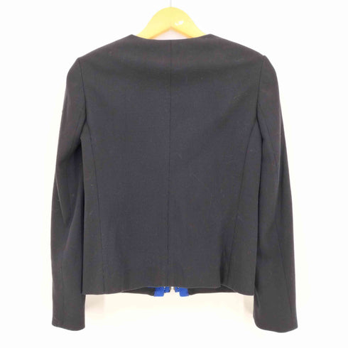 ポールスミス Paul Smith 裏地メッシュ ノーカラー ジップアップジャケット レディース EUR:40