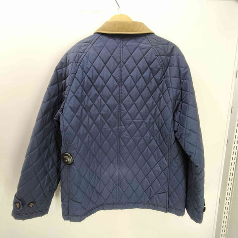 フレッドペリー FRED PERRY Quilting Jacket ロゴ 刺繍 襟コーデュロイ キルティング ジャケット メンズ import:L