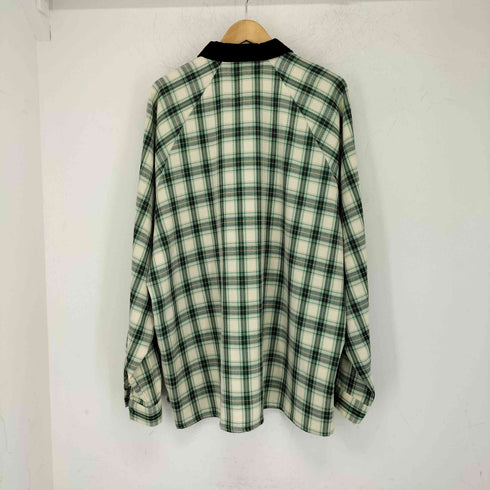 ヤンガーソング Younger Song Zip ombre check over shirt メンズ JPN:L