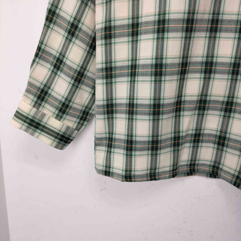 ヤンガーソング Younger Song Zip ombre check over shirt メンズ JPN:L