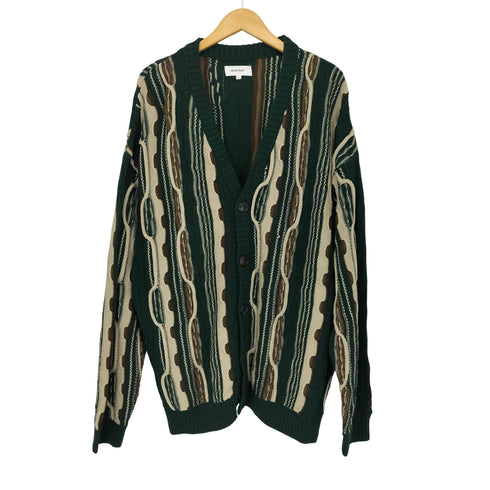 モノマート MONO-MART ケーブルニットカーディガン メンズ JPN:L