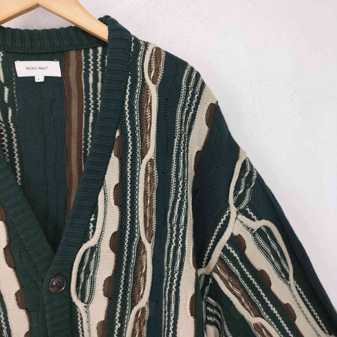 モノマート MONO-MART ケーブルニットカーディガン メンズ JPN:L