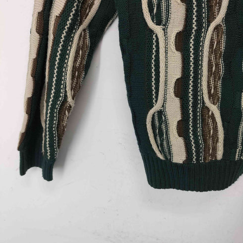 モノマート MONO-MART ケーブルニットカーディガン メンズ JPN:L