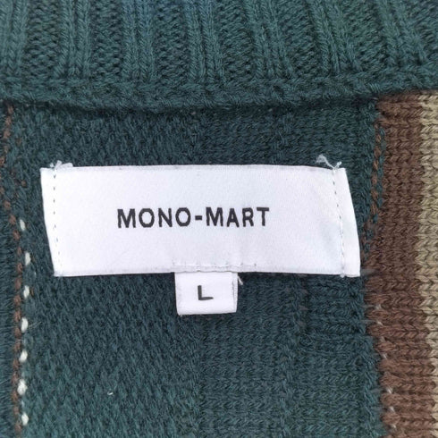 モノマート MONO-MART ケーブルニットカーディガン メンズ JPN:L
