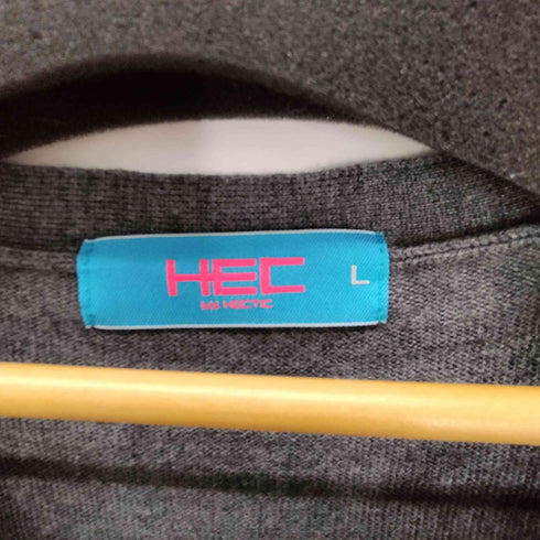 ヘクティク HECTIC 00S HEC by HECTIC ボーダー ウール アクリル ニット カーディガン メンズ JPN:L