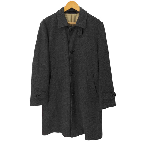 ブルーブルー BLUE BLUE ウール チンストラップ ロング コート メンズ JPN:M