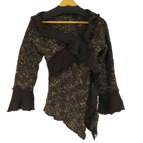 GRIFFLIN フリル加工 ニット レディース 2