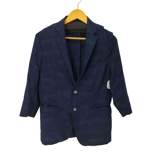 コムサイズム COMME CA ISM 迷彩 シングル サマージャケット & ハーフパンツ セットアップ メンズ ジャケット:M / パンツ:M