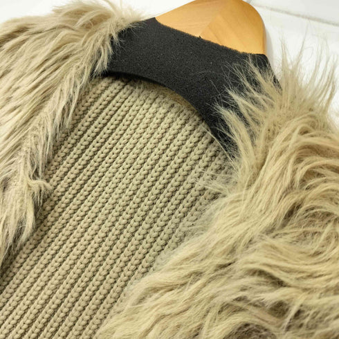 ビアズリー BEARDSLEY 23AW フェザーシャギージレ レディース FREE