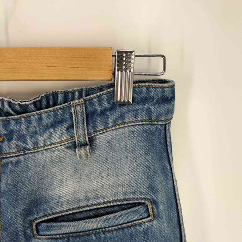 メリージェニー merry jenny 24AW way ribbon デニムパンツ レディース FREE