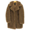 ザラ ZARA フェイクファー ボリュームコート レディース import:S