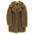 ザラ ZARA フェイクファー ボリュームコート レディース import:S
