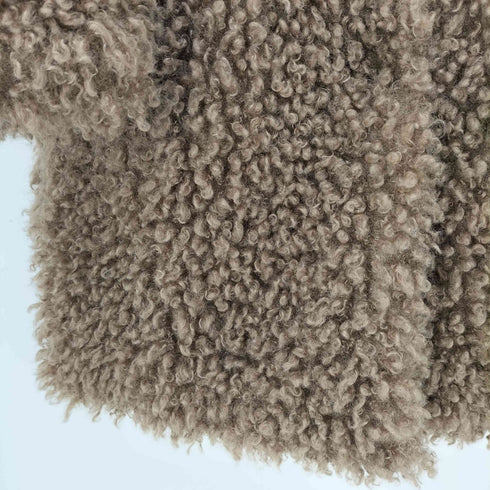 ザラ ZARA フェイクファー ボリュームコート レディース import:S