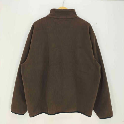 ノーティカ NAUTICA ロゴ刺繍 ポリエステル ハーフジップ プルオーバー フリースジャケット メンズ import:XL