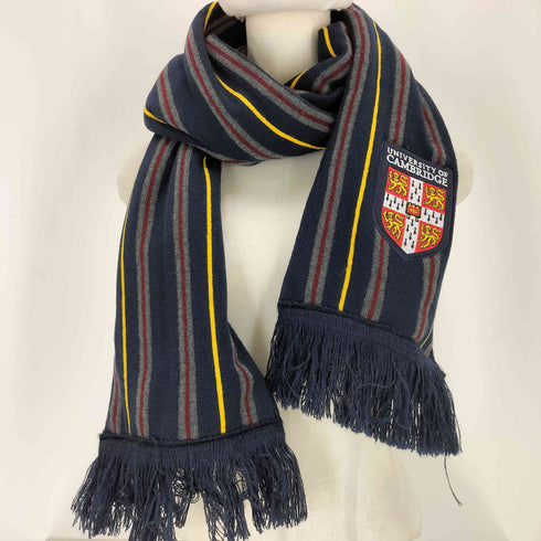 カレッジロゴアクリルマフラー メンズ