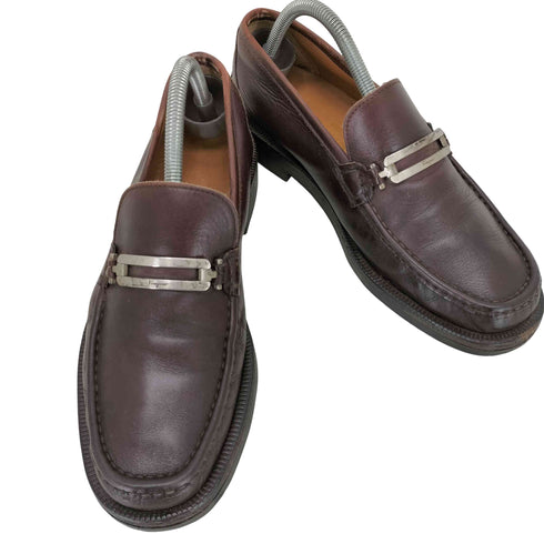 サルヴァトーレフェラガモ Salvatore Ferragamo ガンチーニ ビットローファー メンズ 7 1/2
