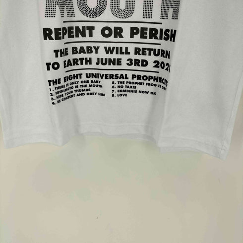 ニシモトイズザマウス NISHIMOTO IS THE MOUTH S/S TEE ラインストーン メンズ JPN:M