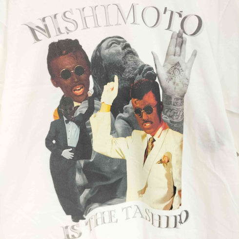 ニシモトイズザマウス NISHIMOTO IS THE MOUTH プリントS/S Tシャツ メンズ JPN:XL