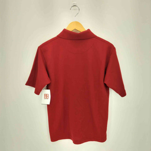 ナイキ NIKE 90s 銀タグ フロントロゴ刺繍 コットン 半袖ポロシャツ メンズ