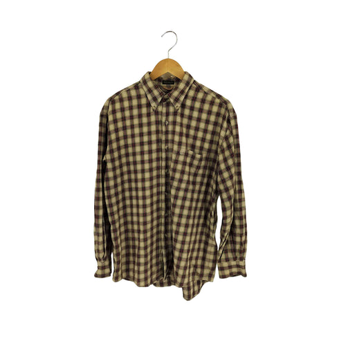 ティンバーランド Timberland 90-00S WEATHERGEAR チェック ボタンダウン シャツ メンズ import:M