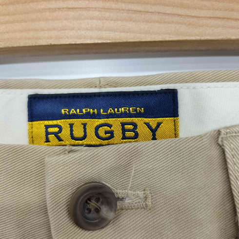 ラグビーラルフローレン Rugby Ralph Lauren スカル刺繍 総柄 テーパード チノパンツ メンズ US:30-31