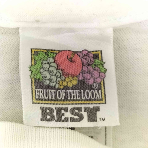 フルーツオブザルーム FRUIT OF THE LOOM 90S プリントクルーネックTシャツ メンズ JPN:XL