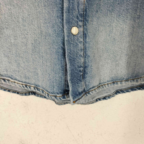 ディーゼル DIESEL ウエスタンデニムシャツワンピース レディース XXS