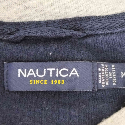 ノーティカ NAUTICA 刺繍 クルーネックスウェット メンズ JPN:M
