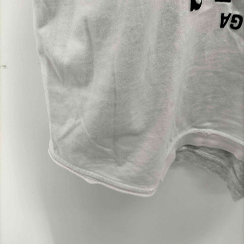 バレンシアガ BALENCIAGA UNIFIT UPSIDE DOWN アップサイド ダウン ダメージ加工 Tシャツ メンズ JPN:2