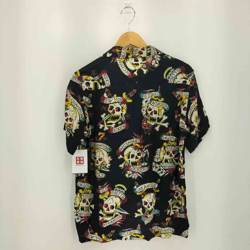 ワコマリア WACKO MARIA Captain Skull Tattoo Aloha Shirt キャプテンスカル タトゥー半袖アロハシャツ メンズ 1