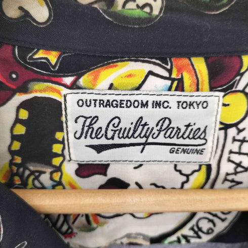 ワコマリア WACKO MARIA Captain Skull Tattoo Aloha Shirt キャプテンスカル タトゥー半袖アロハシャツ メンズ 1