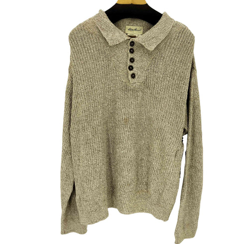 エディーバウアー Eddie Bauer 90S MADE IN USA コットンニット メンズ import:S