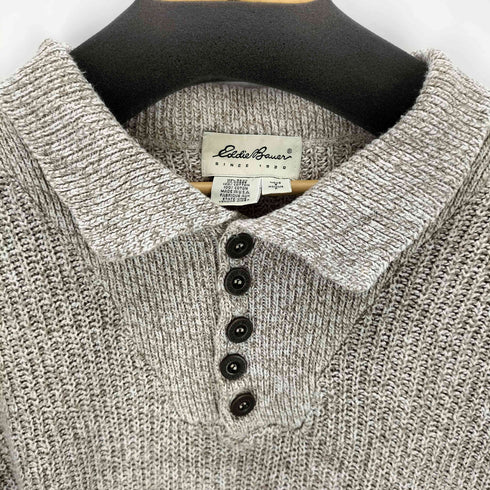 エディーバウアー Eddie Bauer 90S MADE IN USA コットンニット メンズ import:S