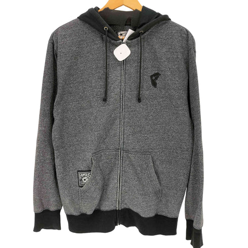 famous stars and straps ワンポイントロゴ刺繍ジップパーカー メンズ JPN:S