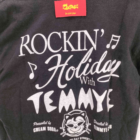 プリントクルーネックTシャツ メンズ JPN:M