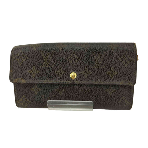 ルイヴィトン LOUIS VUITTON モノグラム レザー 長財布 レディース