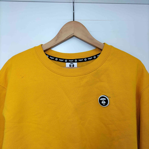 エーエイプバイアベイシングエイプ AAPE BY A BATHING APE Signature sleeve sweatshirt メンズ import:XXL
